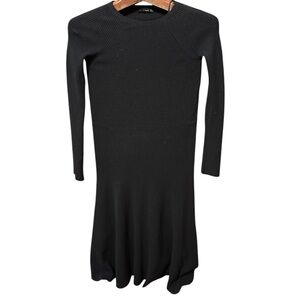 Zara new ,never used long fine knit starchy long dress size M